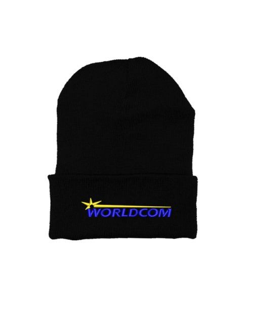 WorldCom beanie merchandise