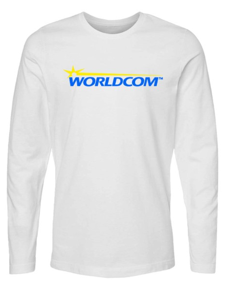 WorldCom long-white merchandise