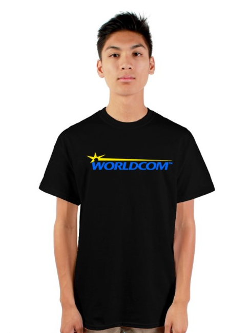 WorldCom tee merchandise
